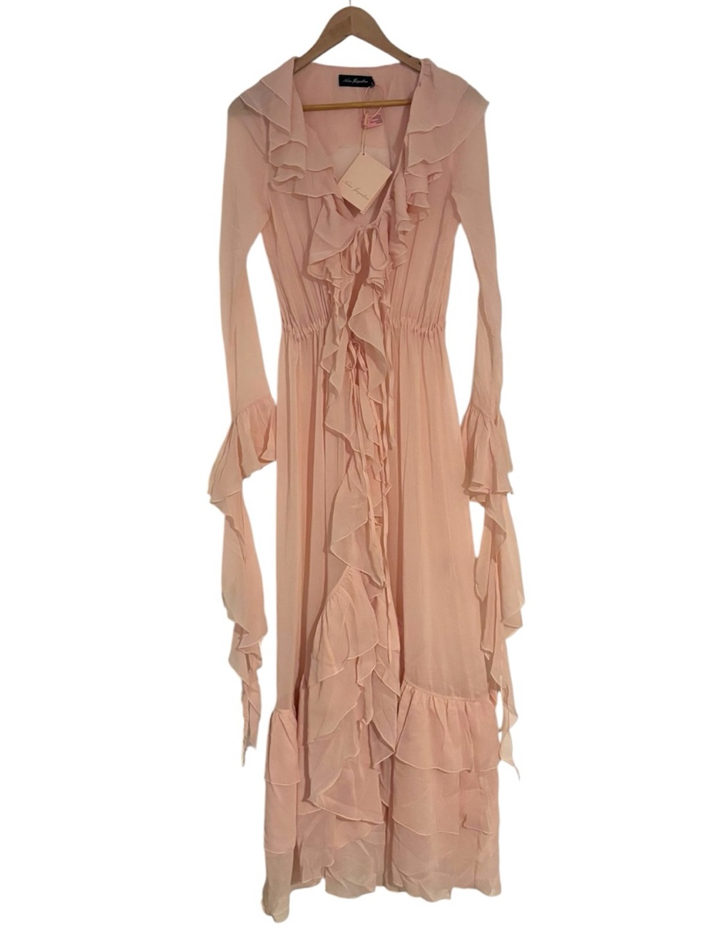 Nana Jacqueline Brielle Chiffon Ruffle Dress - Picture 2 of 5